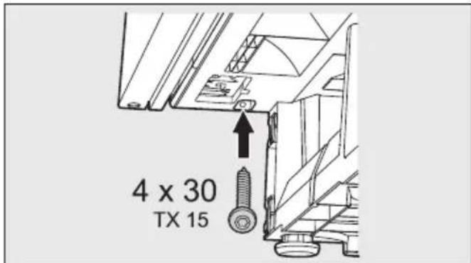 MIELE KSK 6300 - Securing the combination in the niche - 7