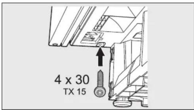 MIELE KSK 6300 - Postavljanje kombinacije u otvor elementa - 7