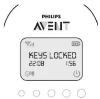 PHILIPS AVENT SCD733 - Feststelltaste - 1