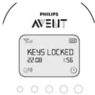 PHILIPS AVENT SCD733 - Key lock - 1