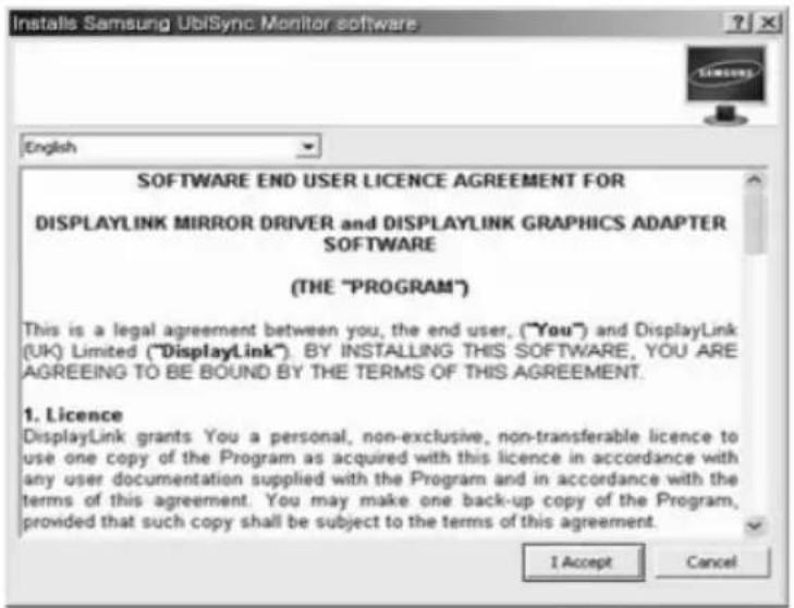 SAMSUNG 940UX - 2.Cliquez sur I Accept. - 1