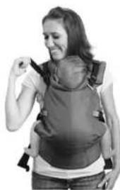 Infantino Union - Uso del transporte para un bebe mayor: Posicion mirando hacía bajo - 4