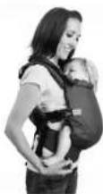 Infantino Union - Utilisation du porte-bébe pour un bébé plus âgé: Position face à vous - 5
