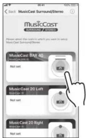 YAMAHA MusicCast SUB 100 - Conectar esta unidade com o disposito Pairing Master - 4