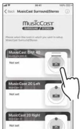 YAMAHA MusicCast SUB 100 - Koppeln与此es Geräts mit dem Pairing Master-Gerät - 4