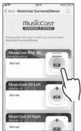 YAMAHA MusicCast SUB 100 - Vinculación de estaunidad con el dispositivo Pairing Master - 4