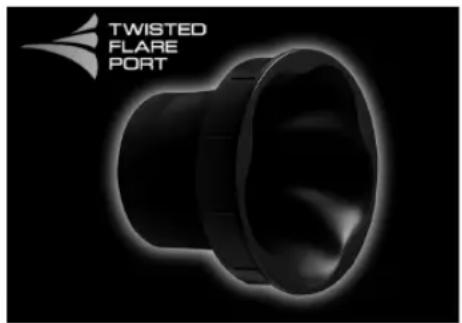YAMAHA MusicCast SUB 100 - Twisted Flare Port - 1