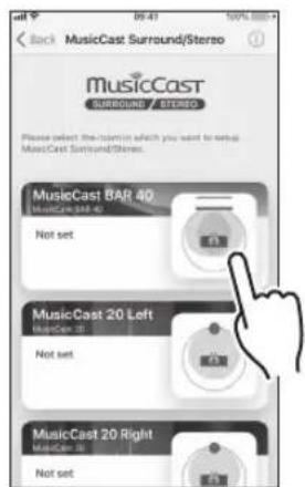 YAMAHA MusicCast SUB 100 - Linking this unit with the Pairing Master device - 4