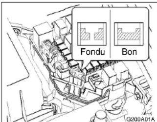 HYUNDAI Accent (2004) - CONTROLE DE LA GARDE AU SOL DE LA PEDALE DE FREIN - 4