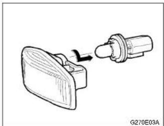 HYUNDAI Accent (2004) - G270E01A-GUT Repetiteur lateral (Si installe) - 3