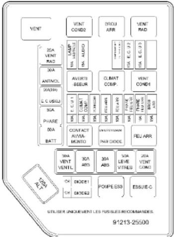 HYUNDAI Accent (2004) - Compartment de moteur (Moteur Essence) - 1