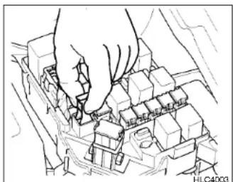 HYUNDAI Accent (2004) - Remplacer un fusible - 2