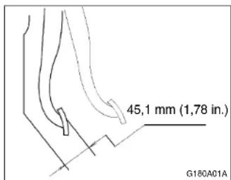 HYUNDAI Accent (2004) - CONTROLE DE LA GARDE AU SOL DE LA PEDALE DE FREIN - 1