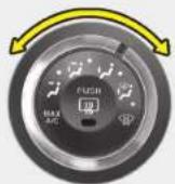 KIA Optima (2008) - SYSTÉME DE COMMANDE MANUELLE DE LA CLIMATISATION (SI PRÉSENT) - 4