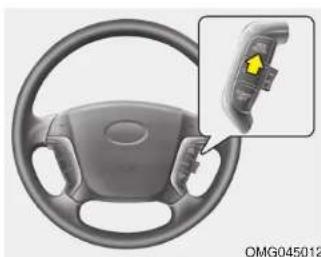 KIA Optima (2008) - Pour arrêté le régulateur de vitesse,accomplir une des actions suivantes: - 1