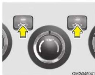 KIA Optima (2008) - Diffuseurs d'air du tableau de bord - 1