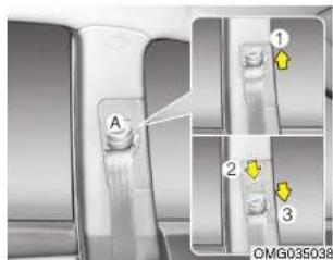 KIA Optima (2008) - Ceinture trois points - 3