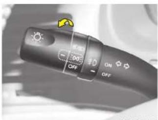 KIA Optima (2008) - Commanded'éclairage - 1