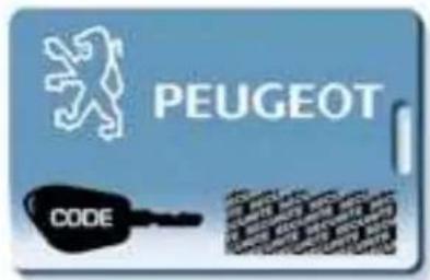 PEUGEOT 206 CC (2004) - Réinitialisation de la télécommande - 1