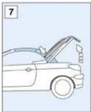 PEUGEOT 206 CC (2004) - MODE SECOURS DU TOIT - 7