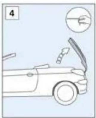 PEUGEOT 206 CC (2004) - MODE SECOURS DU TOIT - 4