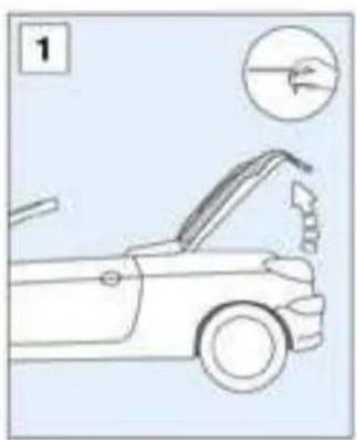 PEUGEOT 206 CC (2004) - MODE SECOURS DU TOIT - 1