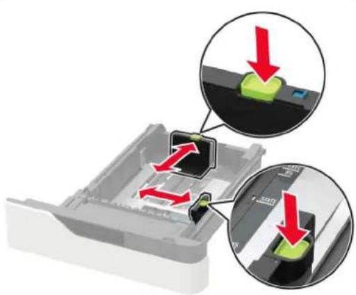 LEXMARK MB2770adhwe - Chargement du tiroir 250 feuilles ou 550 feuilles - 4