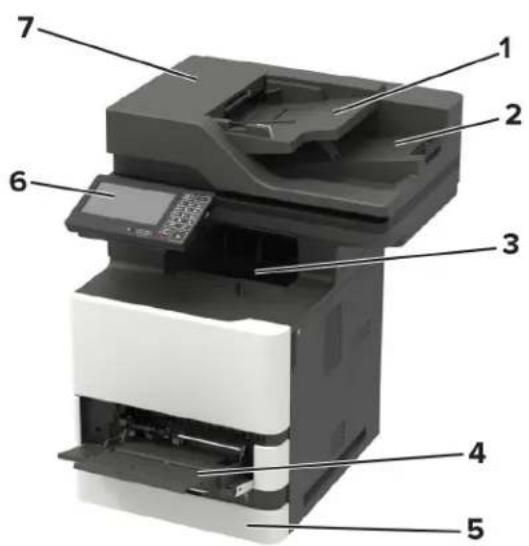 LEXMARK MB2770adhwe - Modèle de base - 1