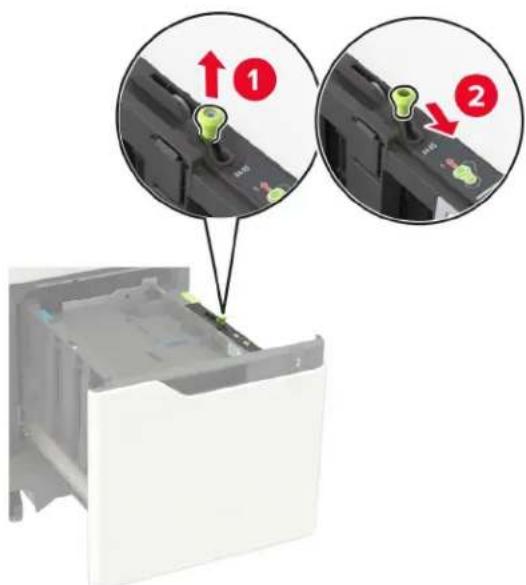 LEXMARK MB2770adhwe - Chargement du papier au format A5 - 1