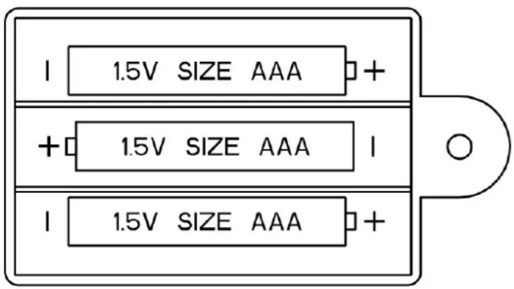 DENVER GMP240C MK2 - 1.2: Mise en place des piles - 1
