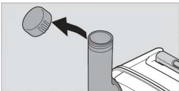 DOMETIC CTW 4050 - Preparing cassette tank - 5