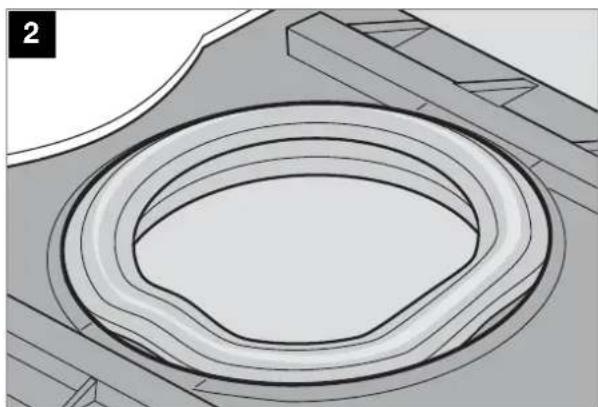 DOMETIC CTW 4050 - Installation of the cassette seal - 2