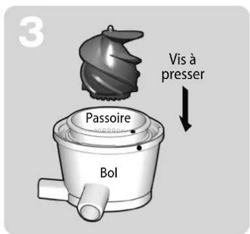 Hurom HU100 - Instructions pour l'assemblage - 3