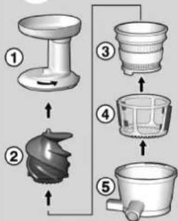Hurom HU100 - How to Disassemble &amp; Clean - 4