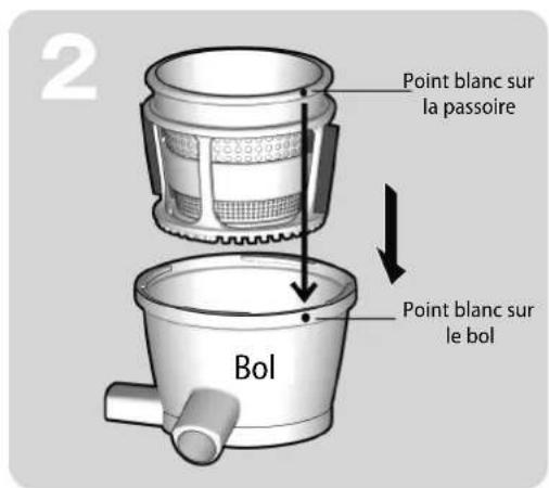 Hurom HU100 - Instructions pour l'assemblage - 2
