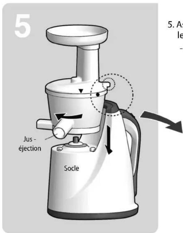 Hurom HU100 - Instructions pour l'assemblage - 2