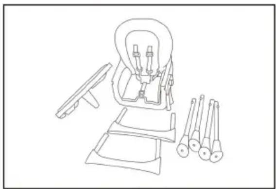 Topmark Jess T2085 - Veriqe que la caja conene los siguientes componentes: - 1