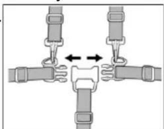 Topmark Jess T2085 - USO DEL CINTURON DE SEGURIDAD DE 5 PUNTOS DE ANCLAJE   ATencion: UTILizar SIempre LOS CINTURONES DE SEGURIDAD Y EL   SEPARAPIERNAS AL Mismo TIEMPO. - 1
