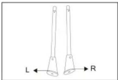 Topmark Jess T2085 - Fijación de las patas - 2