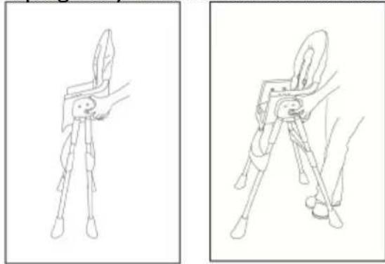 Topmark Jess T2085 - Desplegar la silla - 1