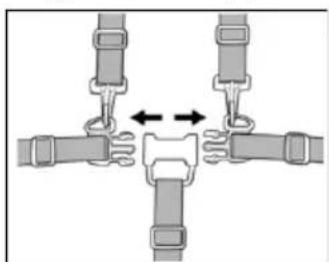 Topmark Jess T2085 - WAARSCHUWING: GEBRUK ALTIJD DE VEILIGHEIDSGORDEL IN COMBINATIE MET HET TUSSENBEENSTUK. - 1