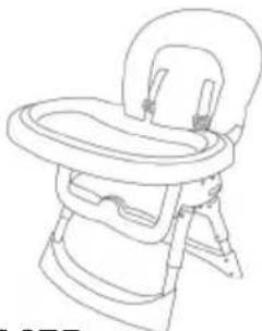 Topmark Jess T2085 - Absenken des Kinderstuhls - 1