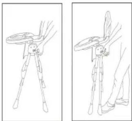 Topmark Jess T2085 - Het inklappen van de kinderstoel - 1