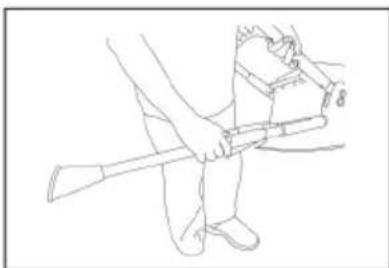 Topmark Jess T2085 - Befesgung der Beine - 3