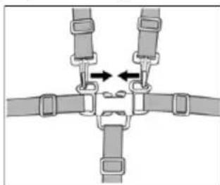Topmark Jess T2085 - WAARSCHUWING: GEBRUK ALTIJD DE VEILIGHEIDSGORDEL IN COMBINATIE MET HET TUSSENBEENSTUK. - 2