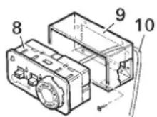 Trumatic E 4000 - Montering af betjeningsdel med skydekontakt - 1