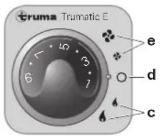 Trumatic E 4000 - Bedienteil mit Drehschalter - 1