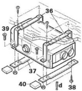 Trumatic E 4000 - Fixation du chauffage - 1