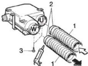 Trumatic E 2400 - Raccordement des tuyaux au chauffage - 1
