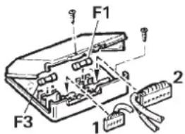 Trumatic E 2400 - Fitting the electronic control unit - 1